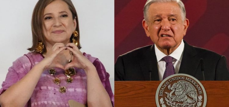 AMLO señala que la oposición no logró elevar la candidatura de Xóchitl Gálvez