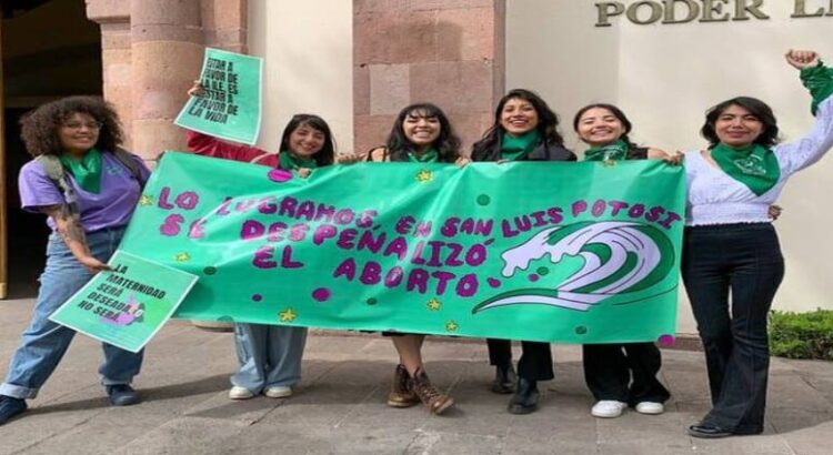 La colectiva logra el amparo para despenalizar el aborto en San Luis Potosí