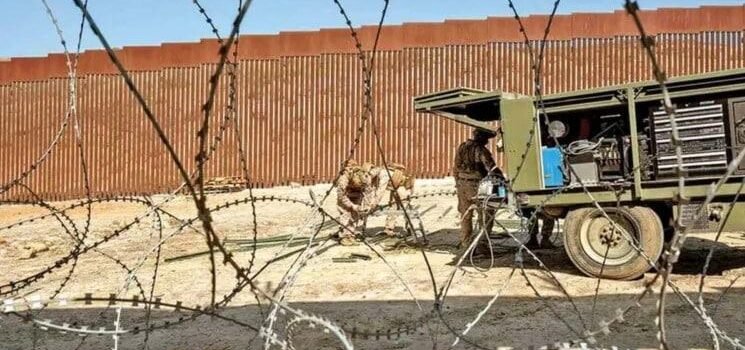 Trump reactiva la construcción del muro fronterizo Trump reactiva la construcción del muro fronterizo