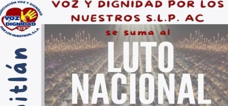 Las buscadoras de San Luis Potosí se suman al Luto Nacional por víctimas de Teuchitlán