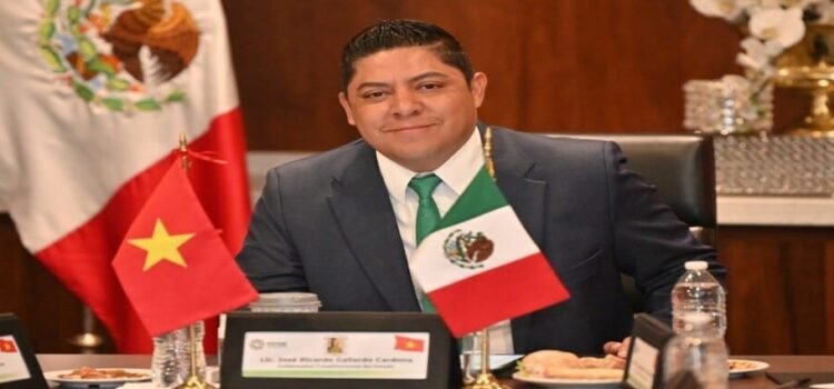 El gobernador Ricardo Gallardo continúa promoviendo a San Luis Potosí a nivel mundial