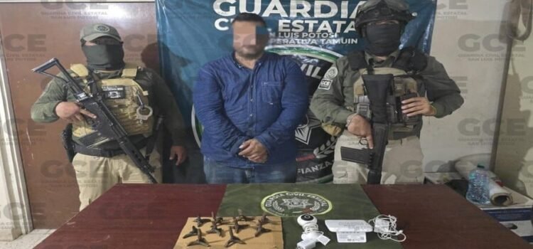 Es detenido un hombre que fingía ser técnico para instalar cámaras clandestinas en San Luis Potosí
