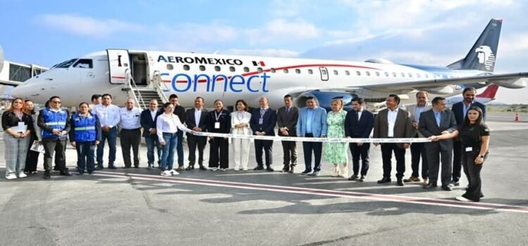 El Gobernador Ricardo Gallardo inagura la nueva ruta aérea San Luis Potosí – Atlanta