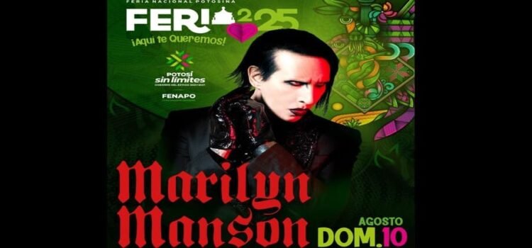 El gobernador Gallardo responde sobre cancelar concierto de Marilyn Manson