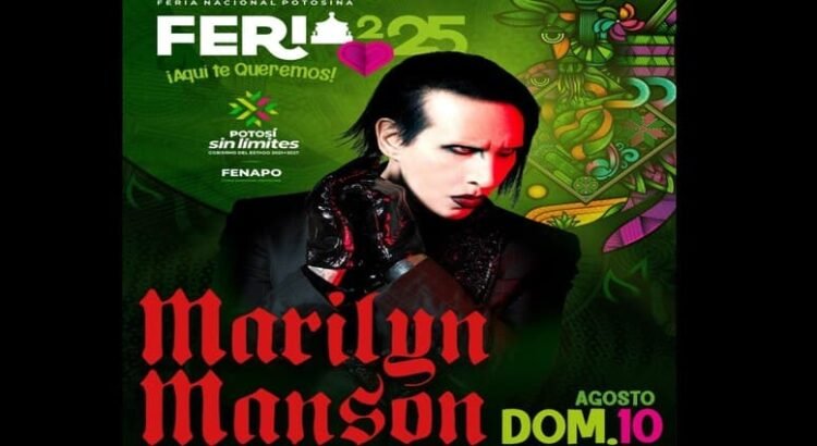 El gobernador Gallardo responde sobre cancelar concierto de Marilyn Manson