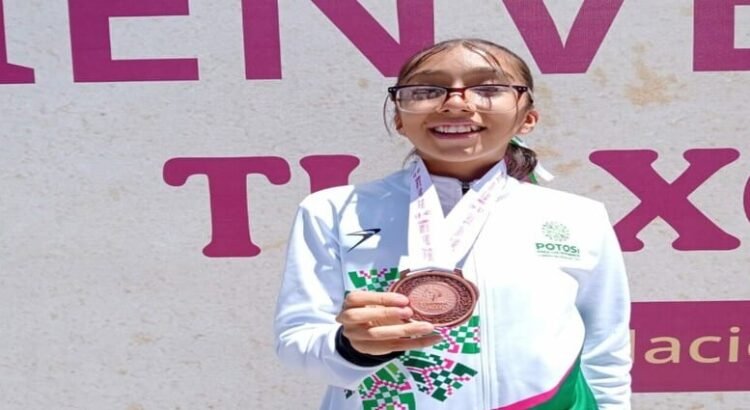Se consigue bronce para San Luis Potosí en atletismo de la Olimpiada Nacional