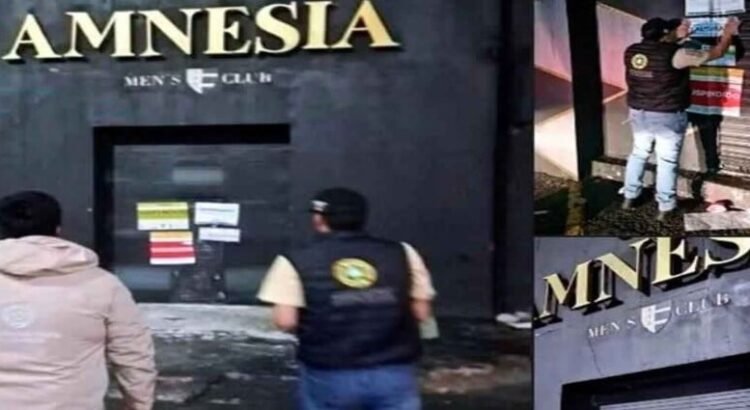 Unos sujetos armados queman el bar Amnesia en San Luis Potosí
