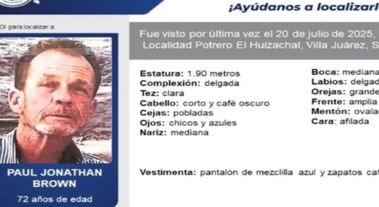 Se pierde el rastro del activista estadounidense en San Luis Potosí