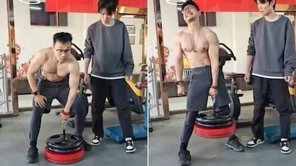 Atleta chino rompe récord mundial al levantar más de 144 kilos con un solo dedo