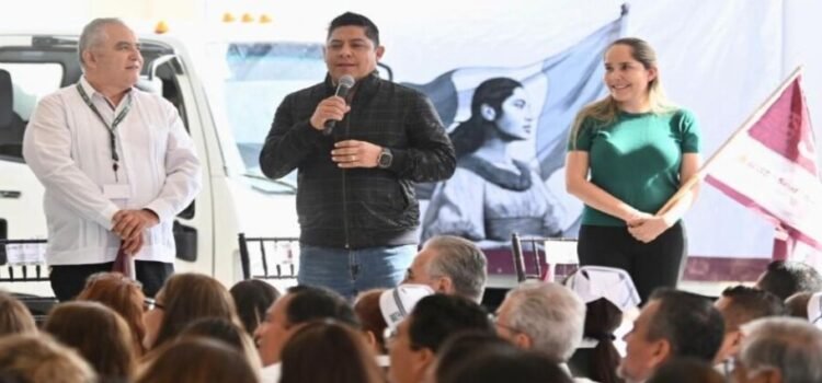 La presidenta Claudia Sheinbaum y el gobernador Ricardo Gallardo, unidos por el desarrollo de San Luis Potosí