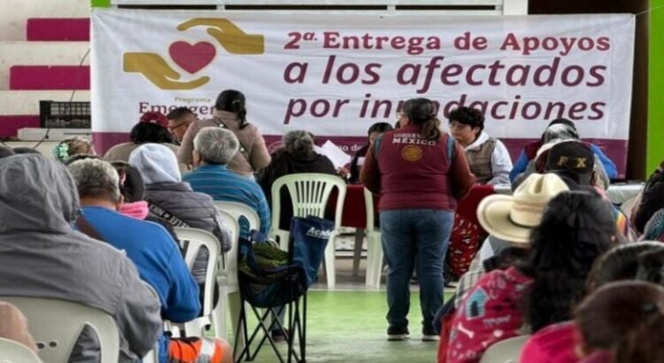 Se inicia la segunda entrega de apoyos a familias afectadas por las lluvias en Hidalgo, Puebla, San Luis Potosí, Querétaro, y Veracruz Se inicia la segunda entrega de apoyos a familias afectadas por las lluvias en Hidalgo, Puebla, San Luis Potosí, Querétaro, y Veracruz