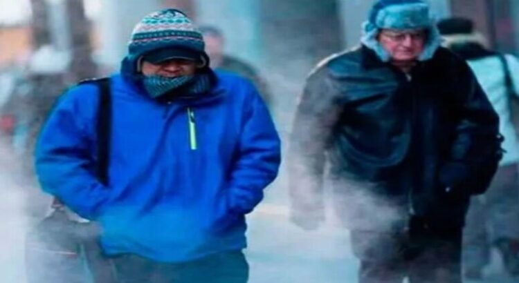 Los amaneceres helados en el  estado de San Luis Potosí