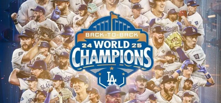 Dodgers ganan su segunda Serie Mundial consecutiva