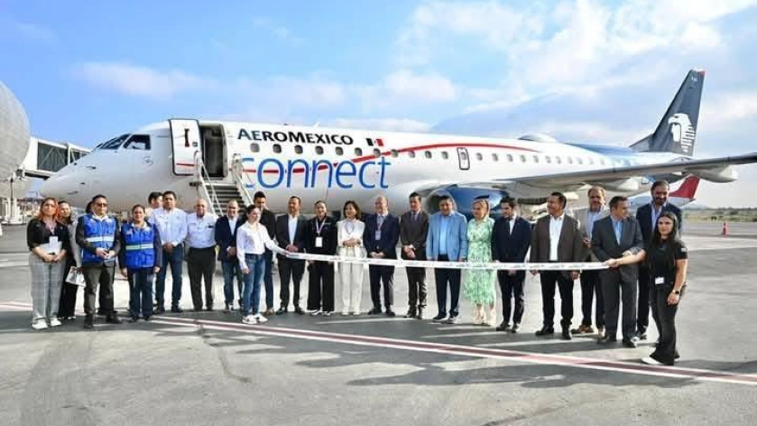 San Luis Potosí fortalece su conectividad aérea y eleva flujo de pasajeros